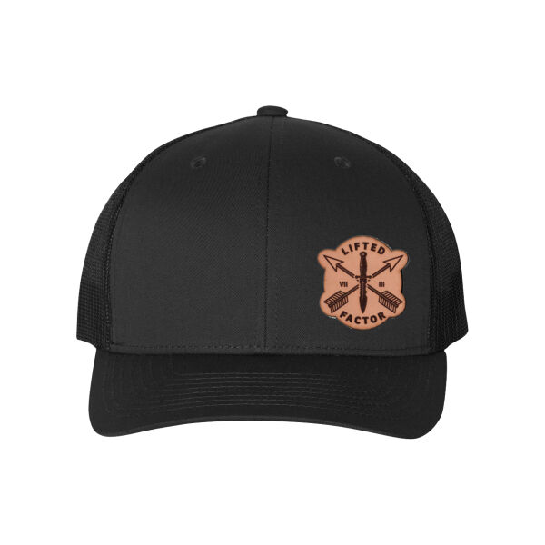 Leather Patch Trucker Cap Thumbnail