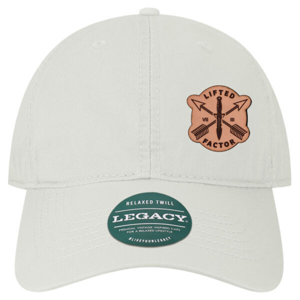 Leather Patch Dad Cap Thumbnail